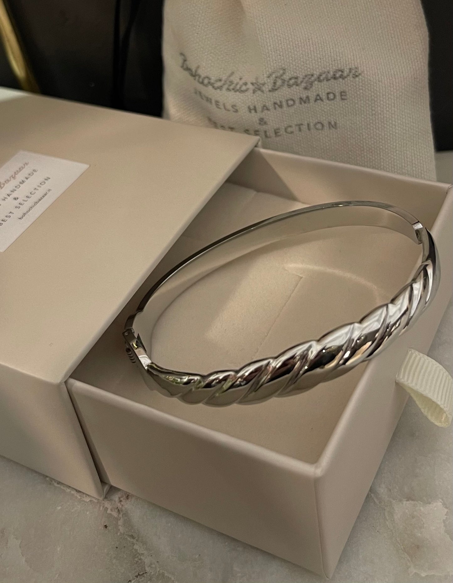 Bracciale treccia Twist