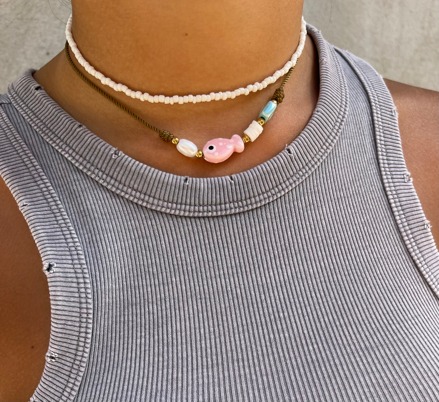 Collana Summerfish Olio