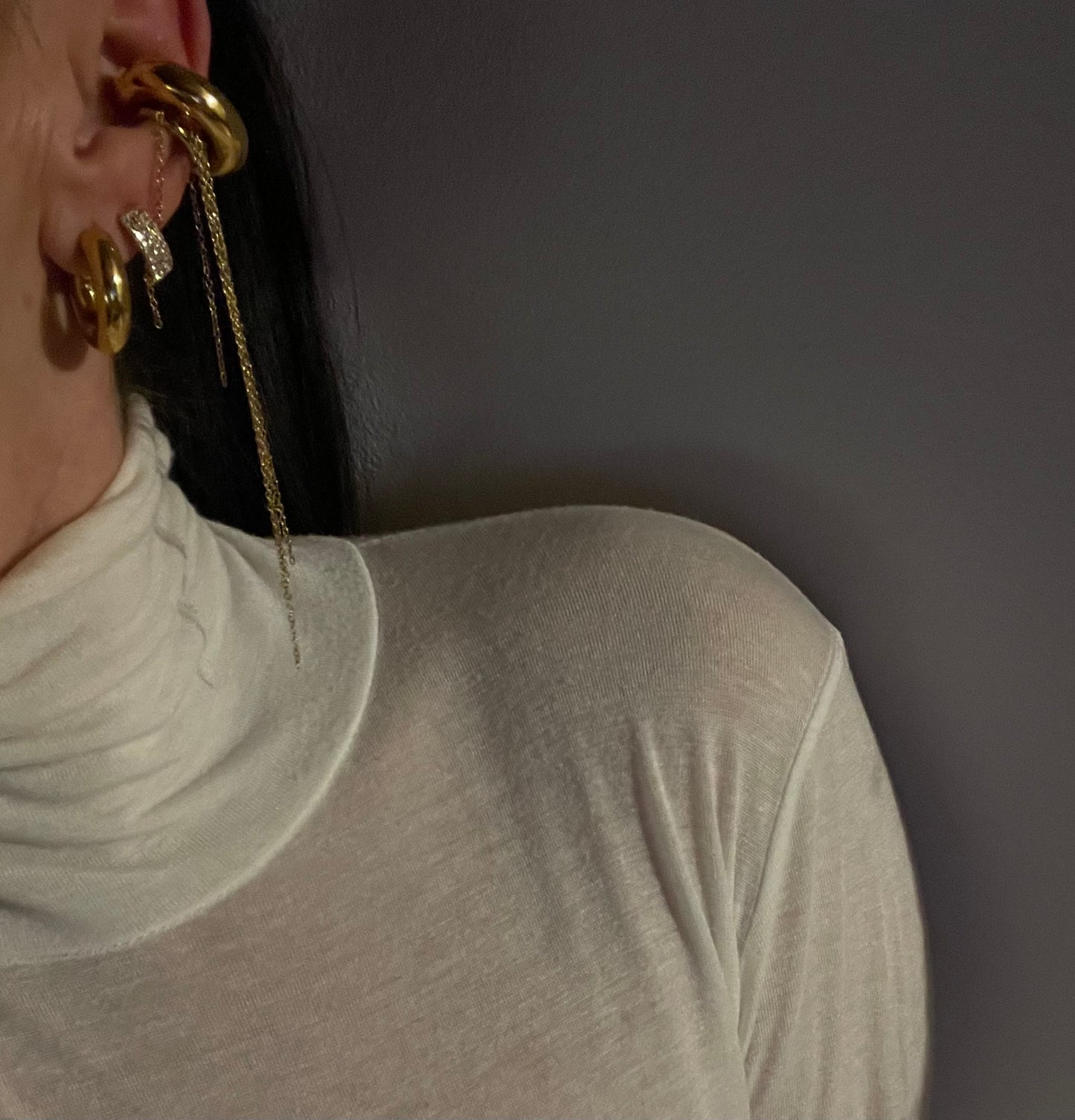 Earcuff Fringes Pendant