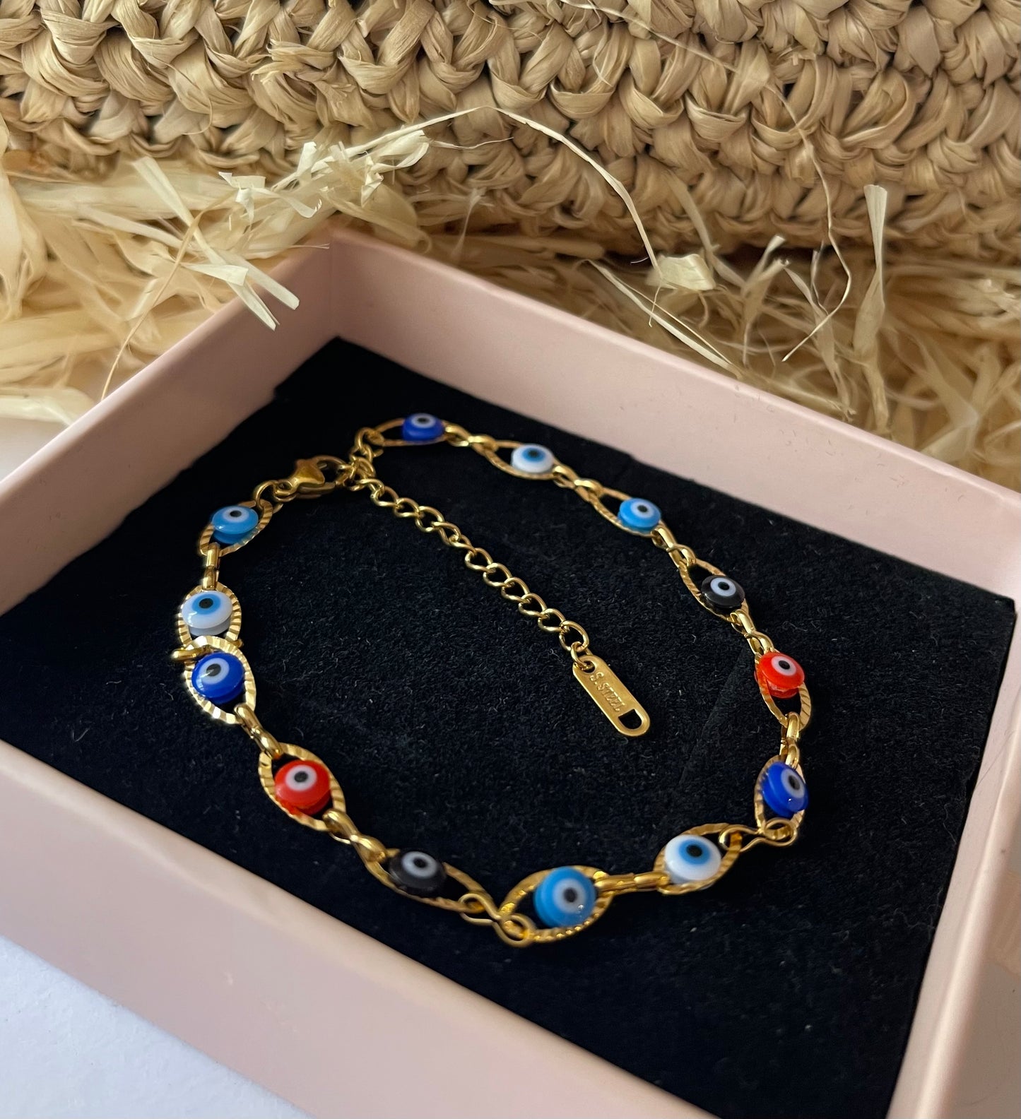 Evil eyes Gold Colors