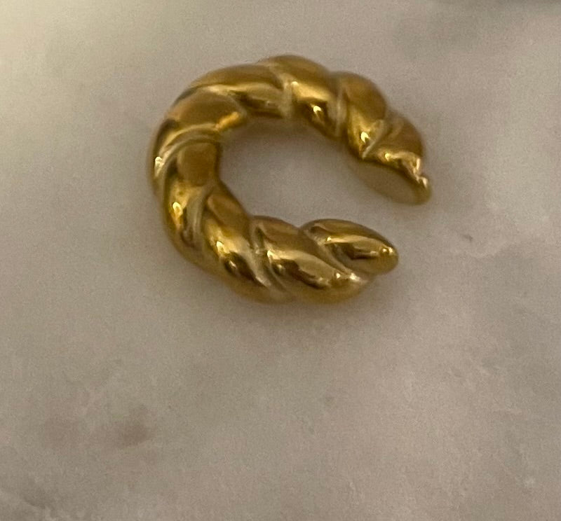 Earcuff Torchon Croissant 🥐