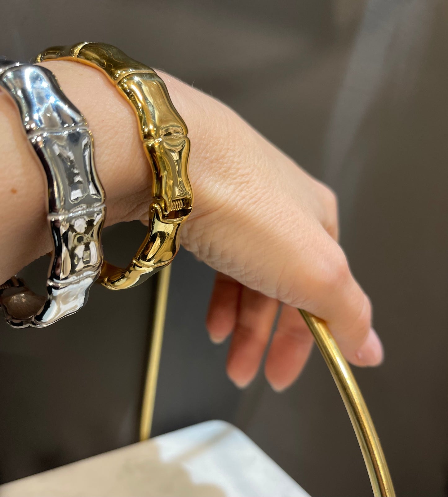 Bangle Bold Bambù