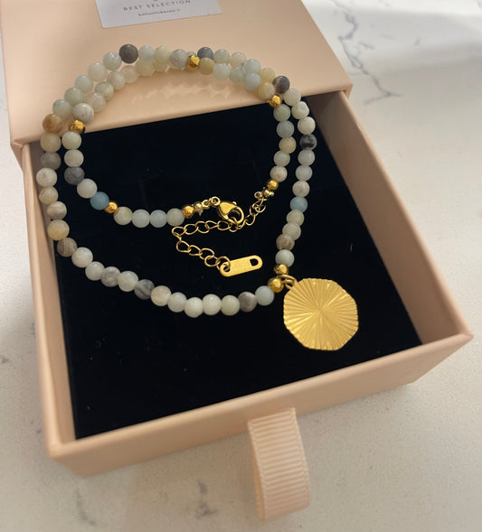 Collana pietra del Sole 🌞