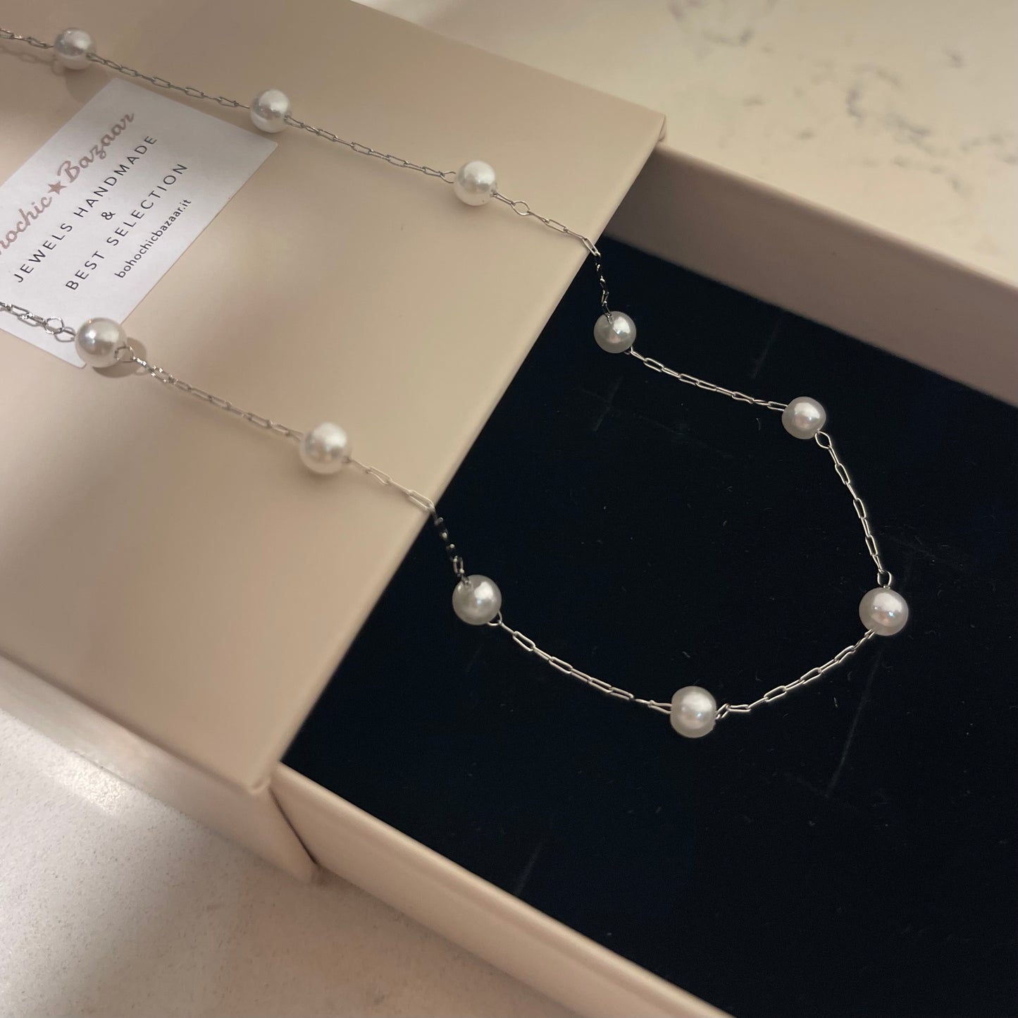 Perle sequence Necklace