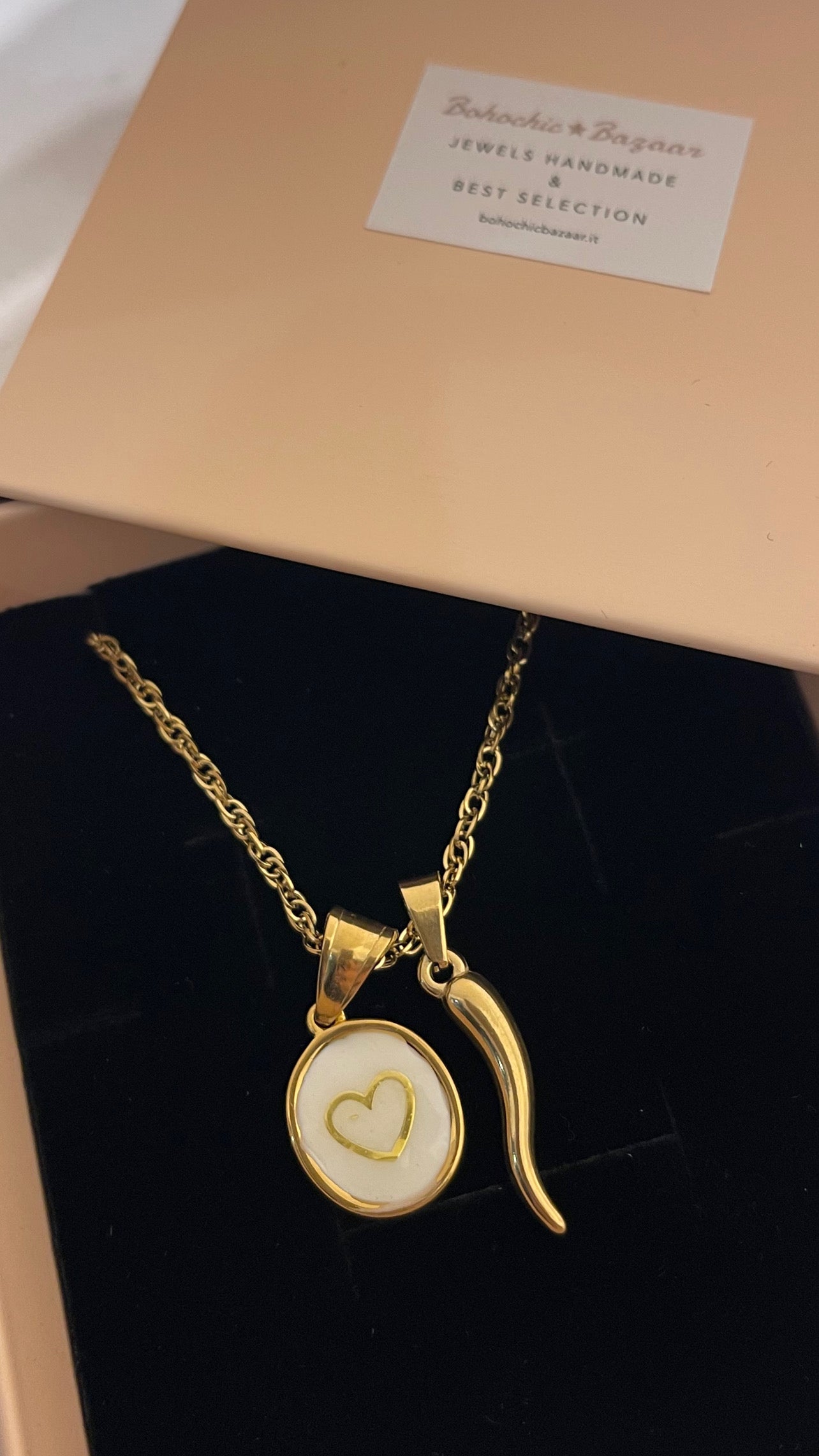 Medaglia GOLD CUORE DI PANNA