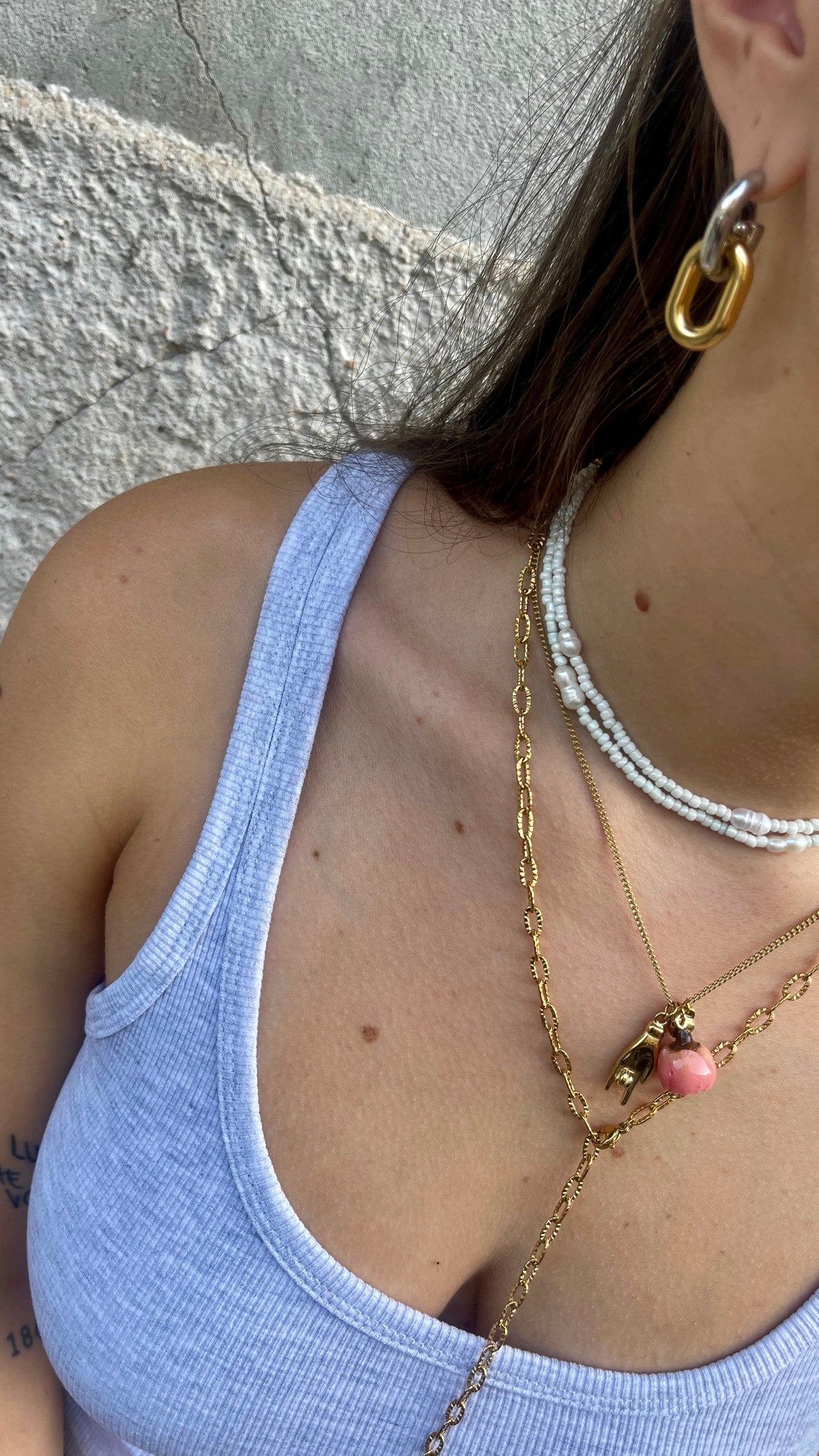 Collana Y Baguette