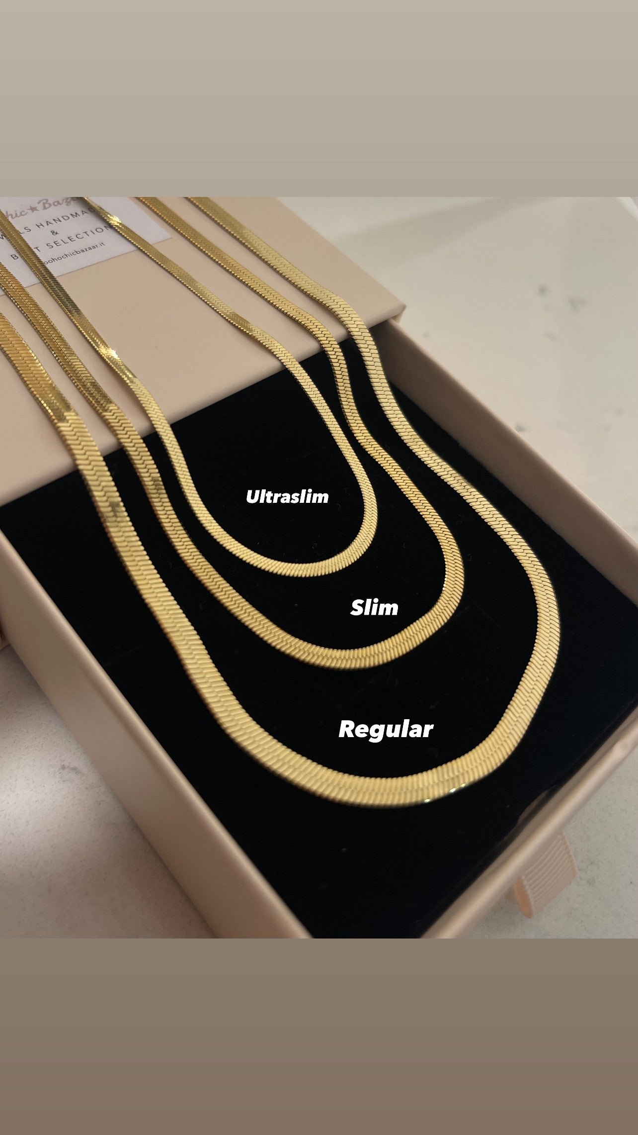Collana SNAKE GOLD