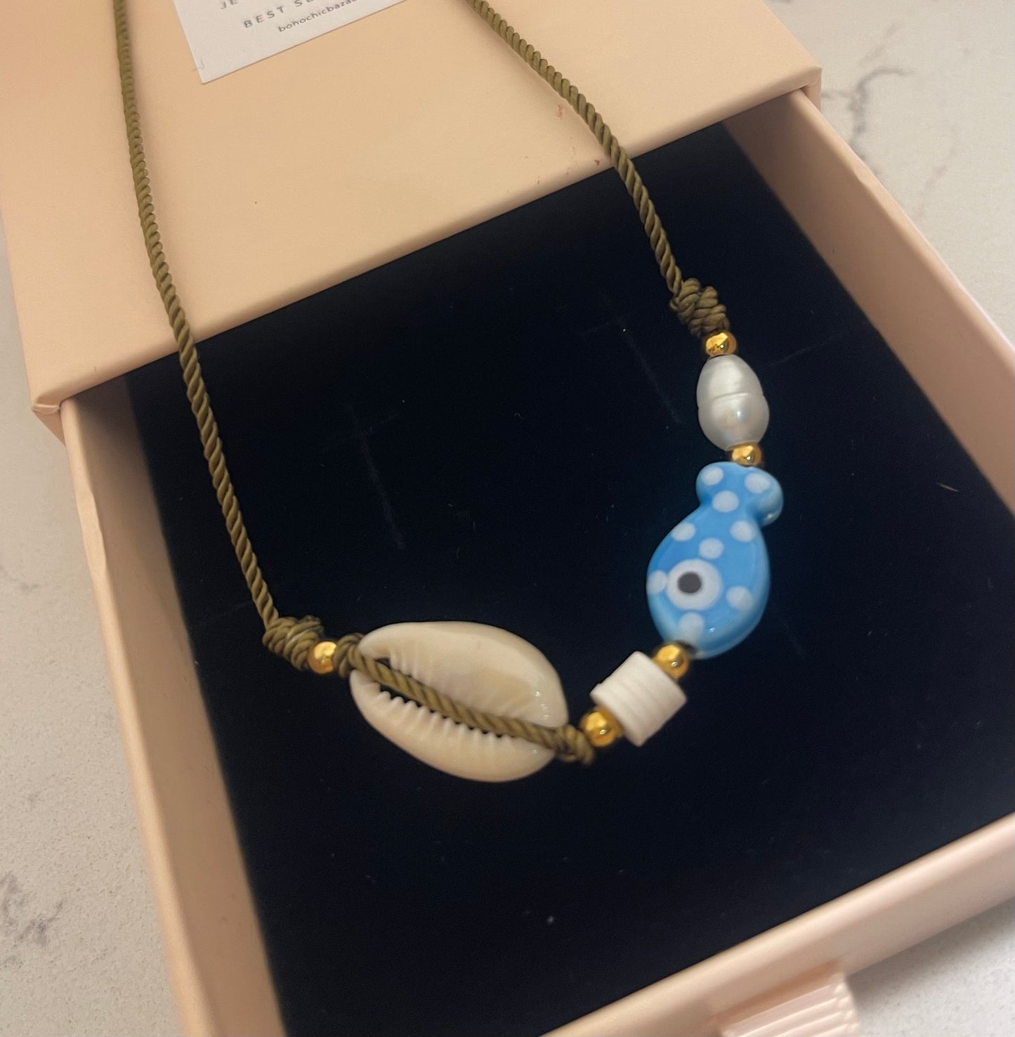 Collana Summerfish Olio