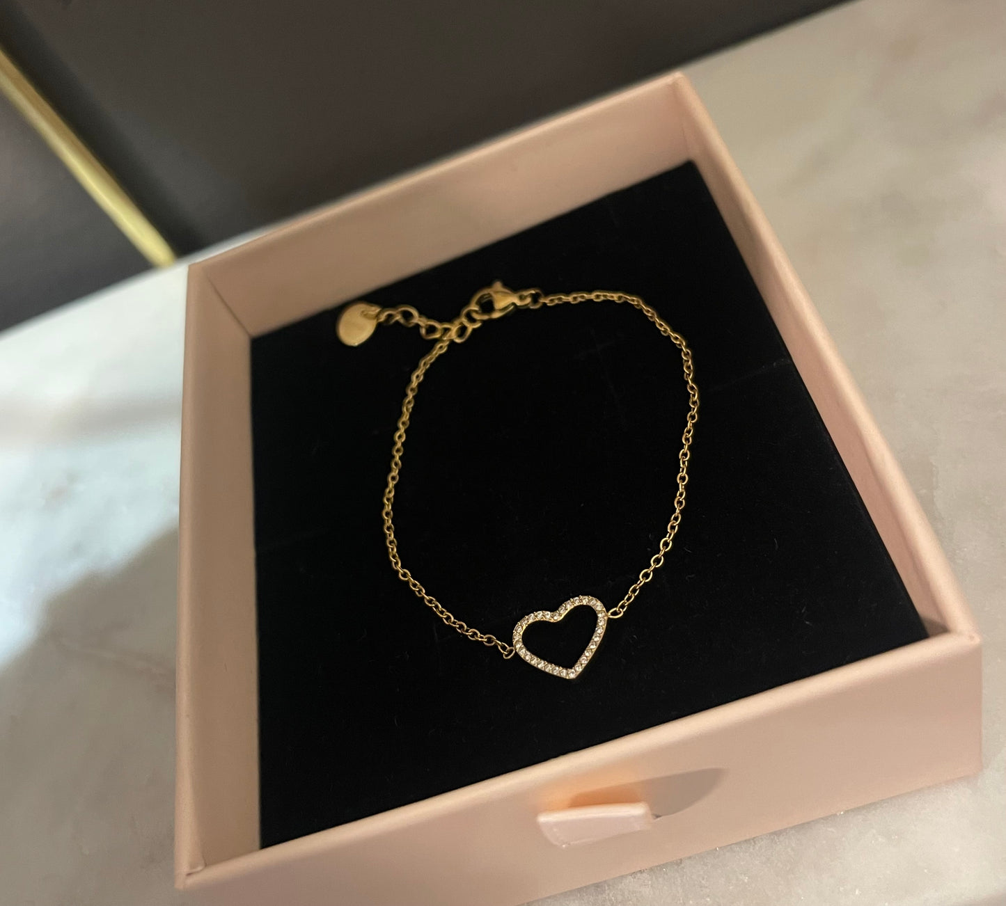 Braccialetto Cuore Zirconato