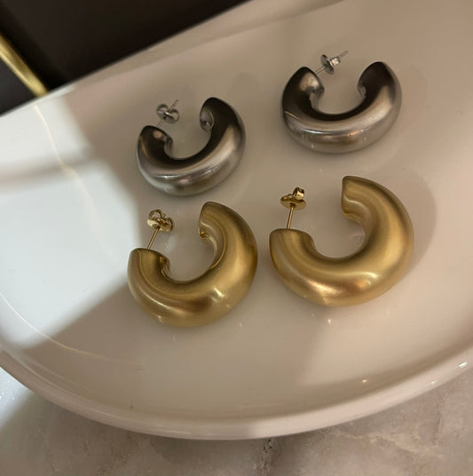 Bomb Hoops Opale