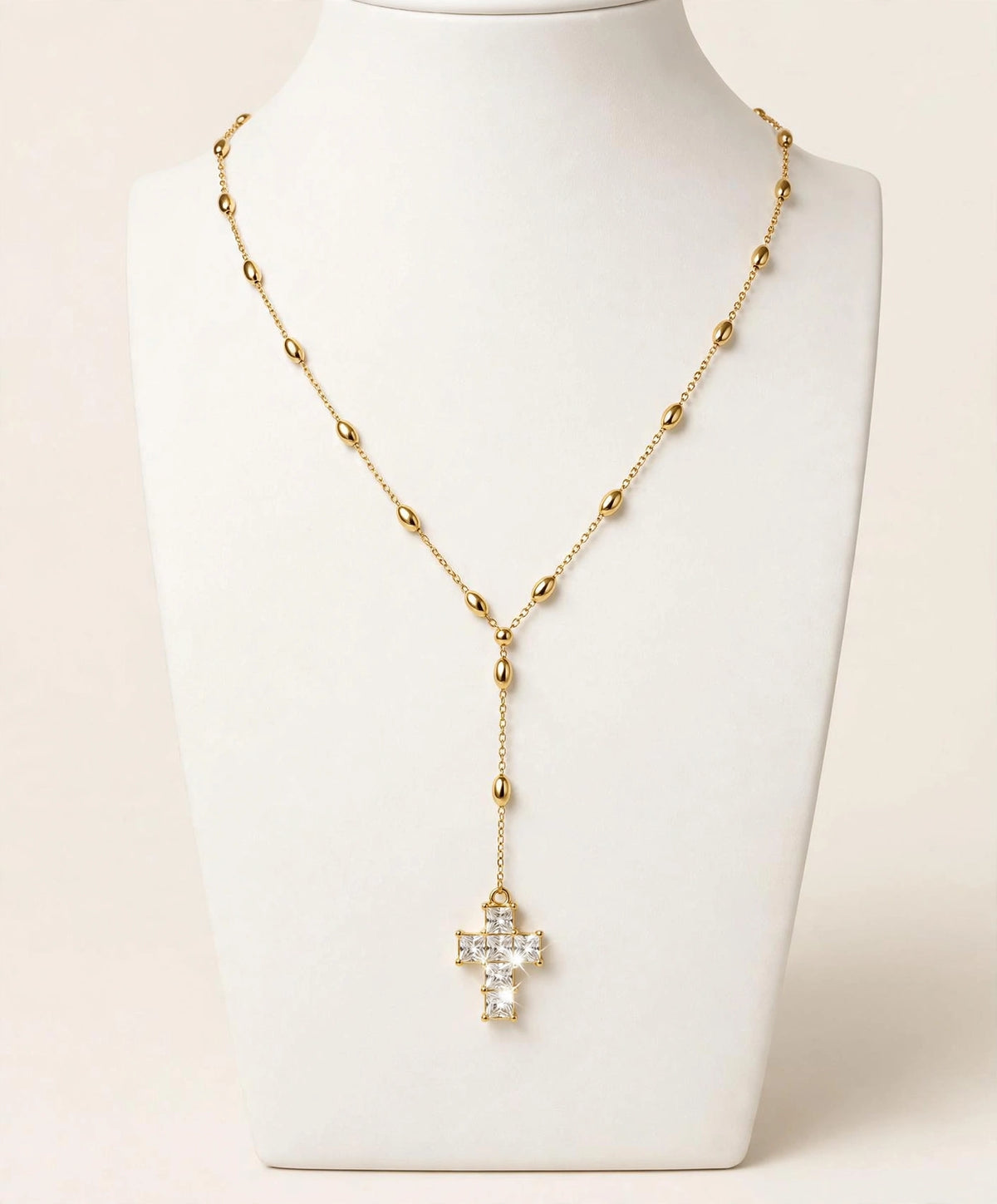 Pepita Diamond Cross necklace