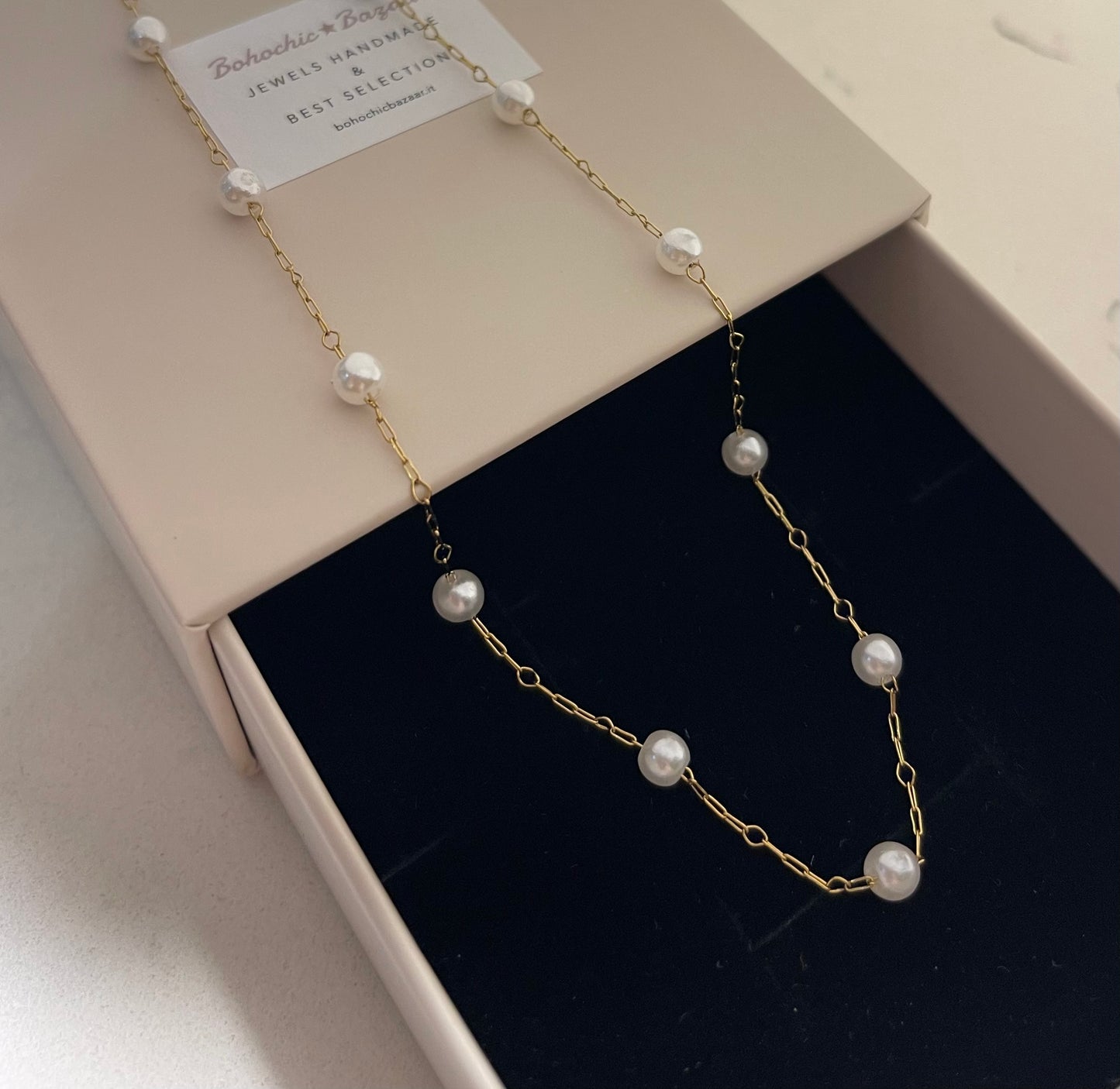 Perle sequence Necklace