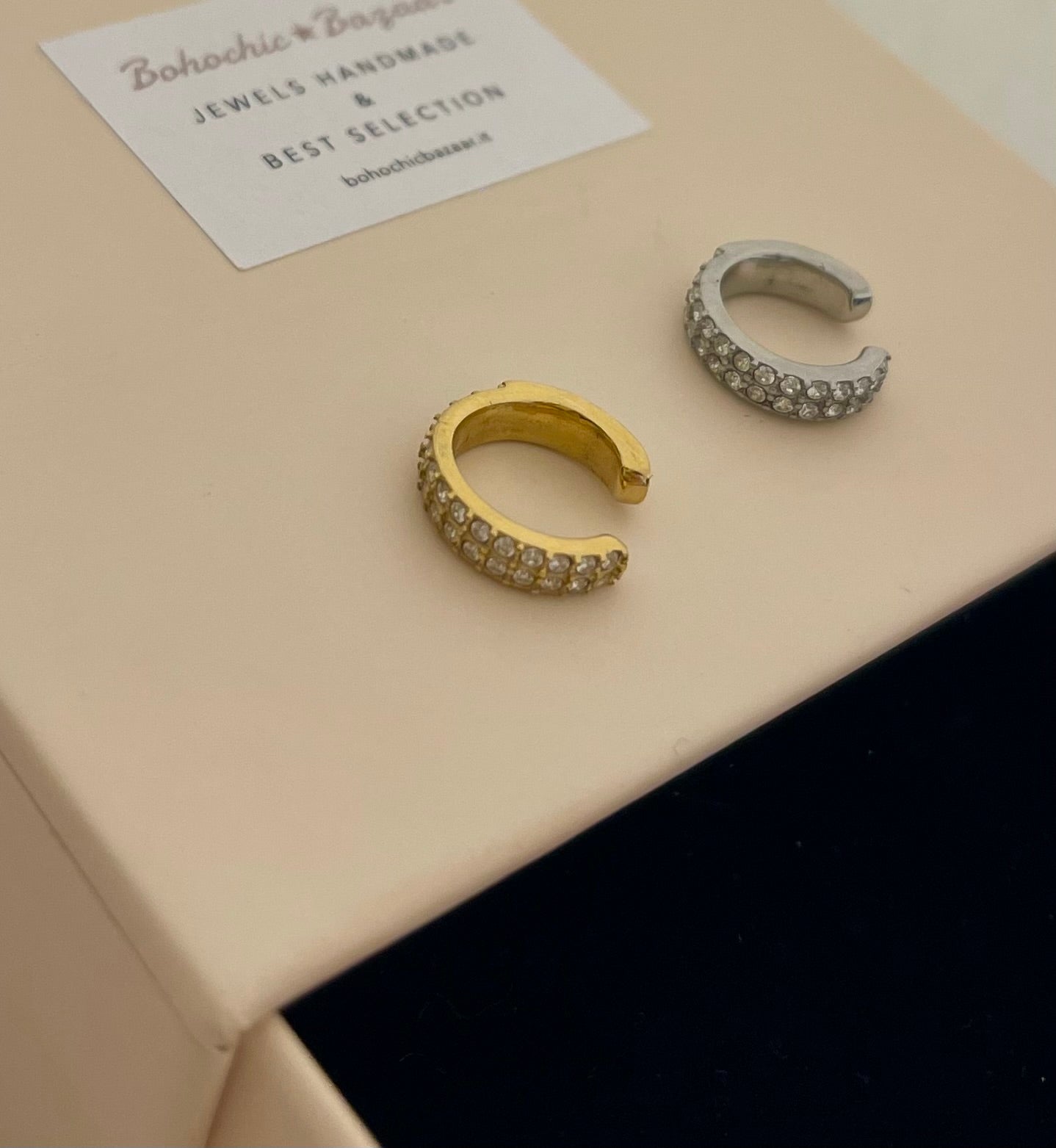 Earcuff Zirconato Pavè