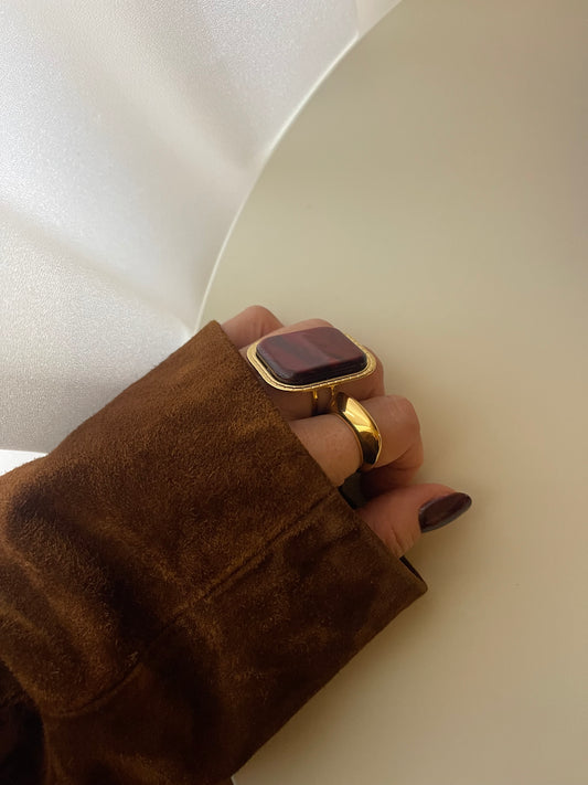Anello Choco  Burgundy