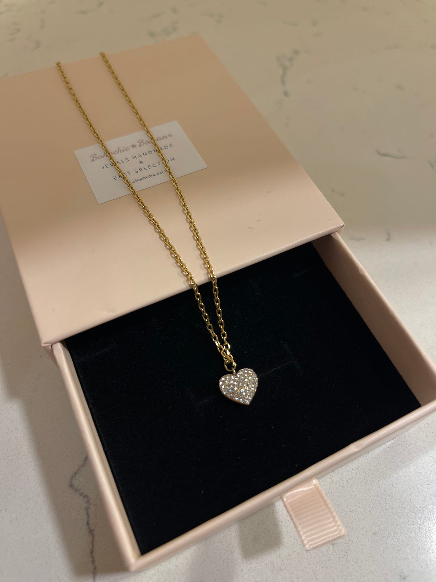 Collana Cuore Glimmering
