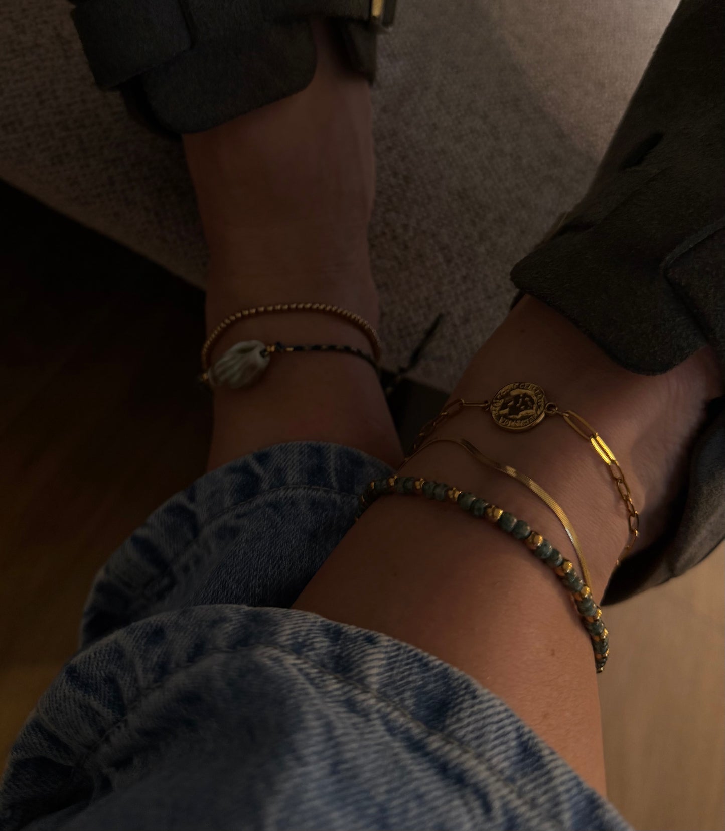 Cavigliera Snake Slim