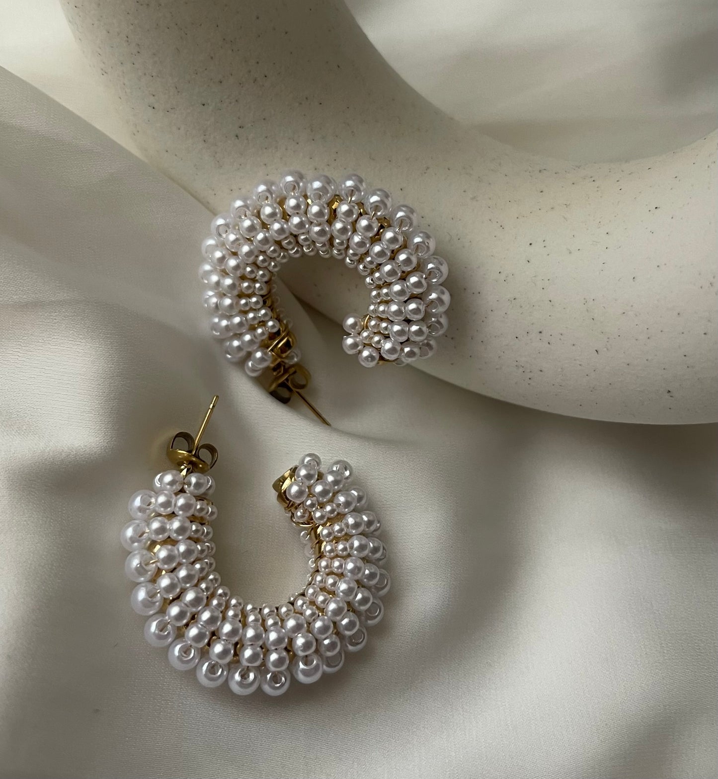 Maxi Hoops Perle Bomb