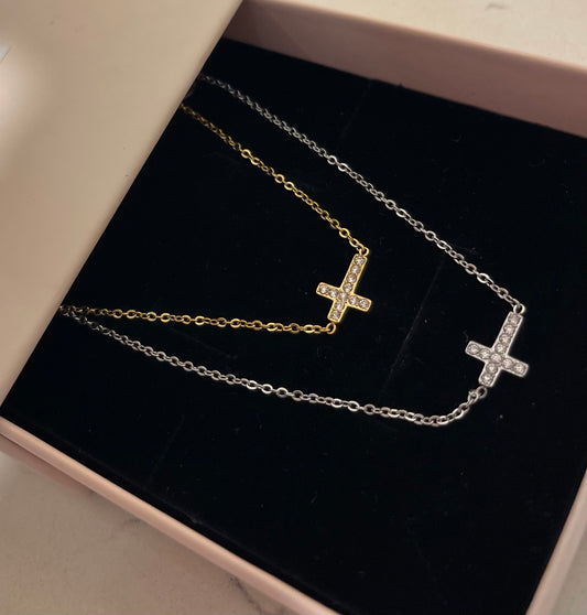 Bracciale Croce zirconata