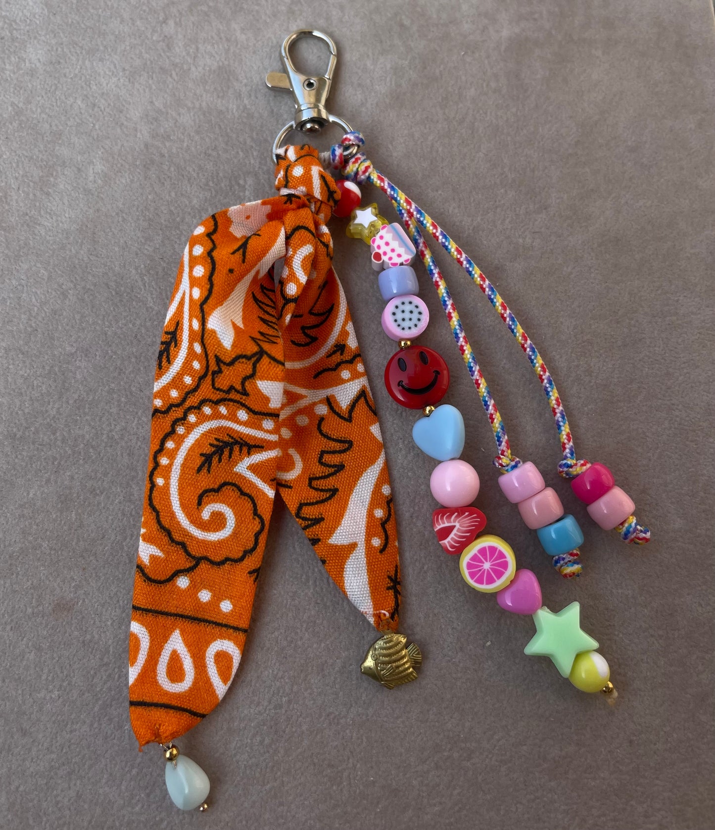 Bandana Arancio Charms 🧡