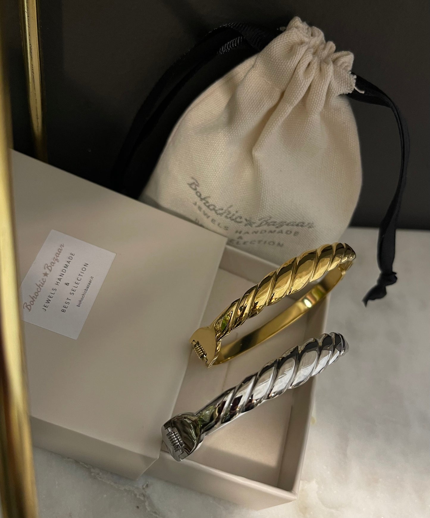 Bracciale treccia Twist