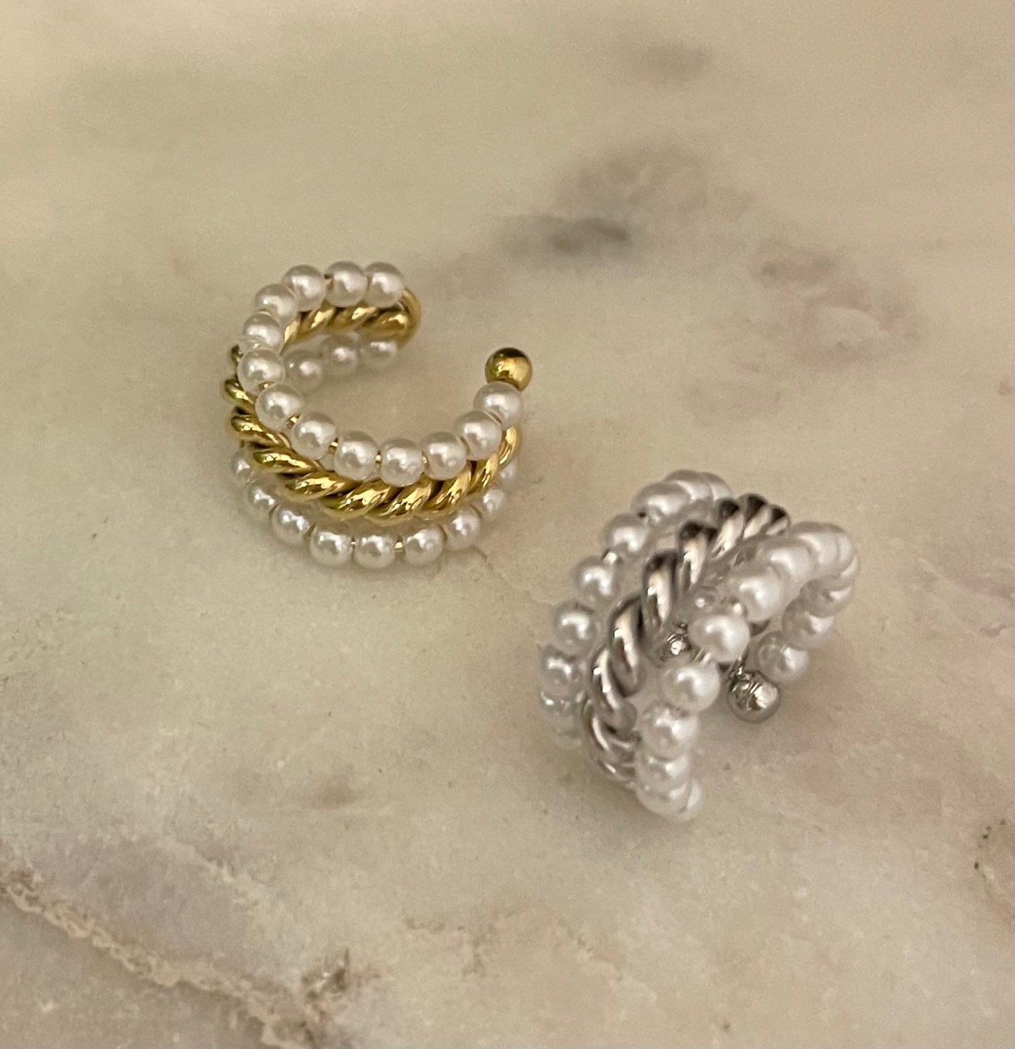 Earcuff Perle Torchon