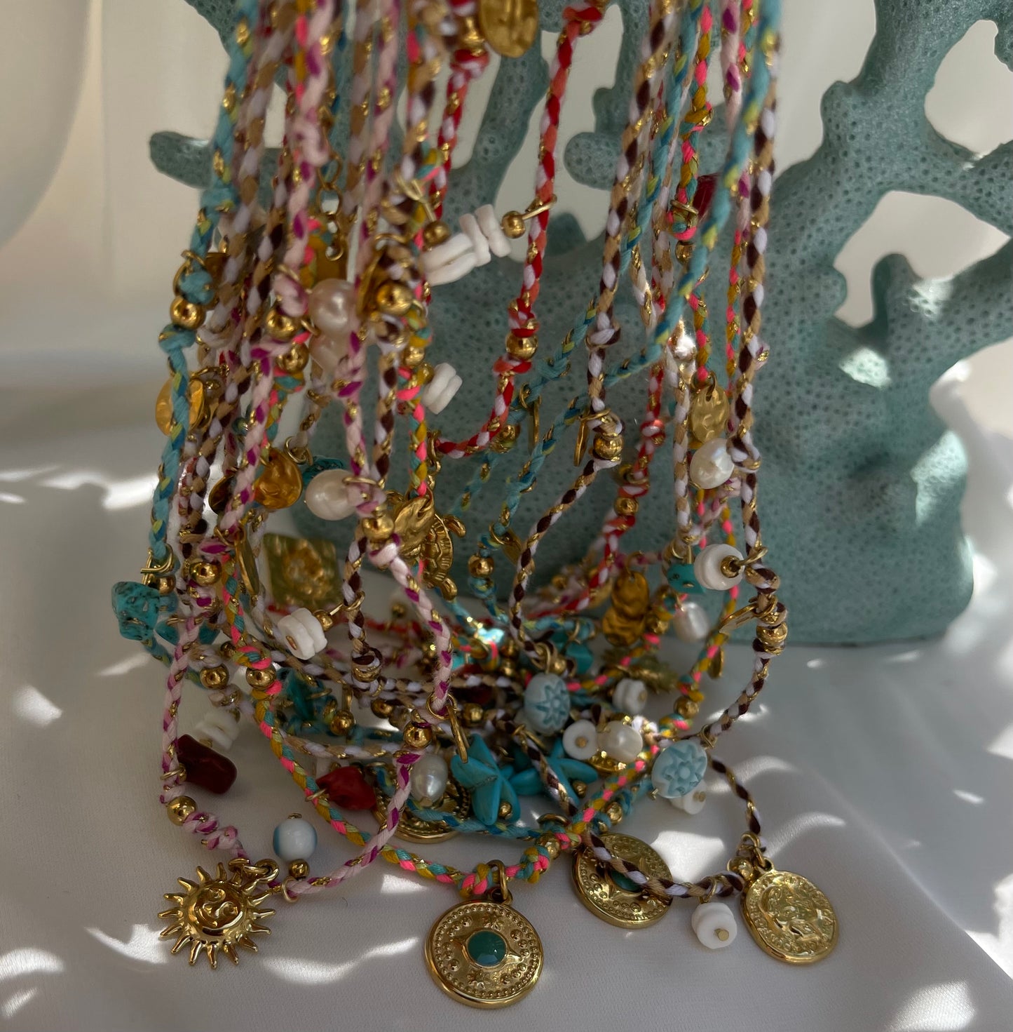 BohoChic Necklace Corallo