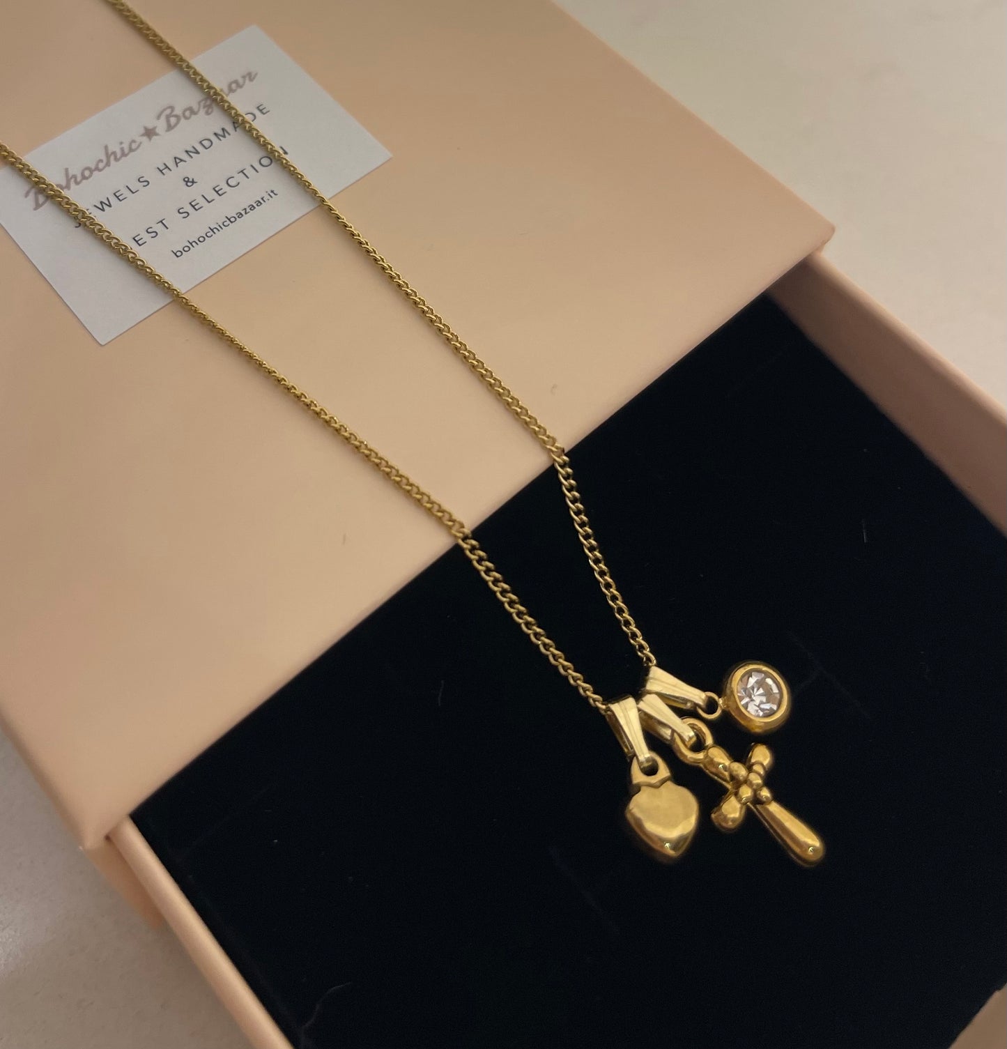 Collana Multicharms mini