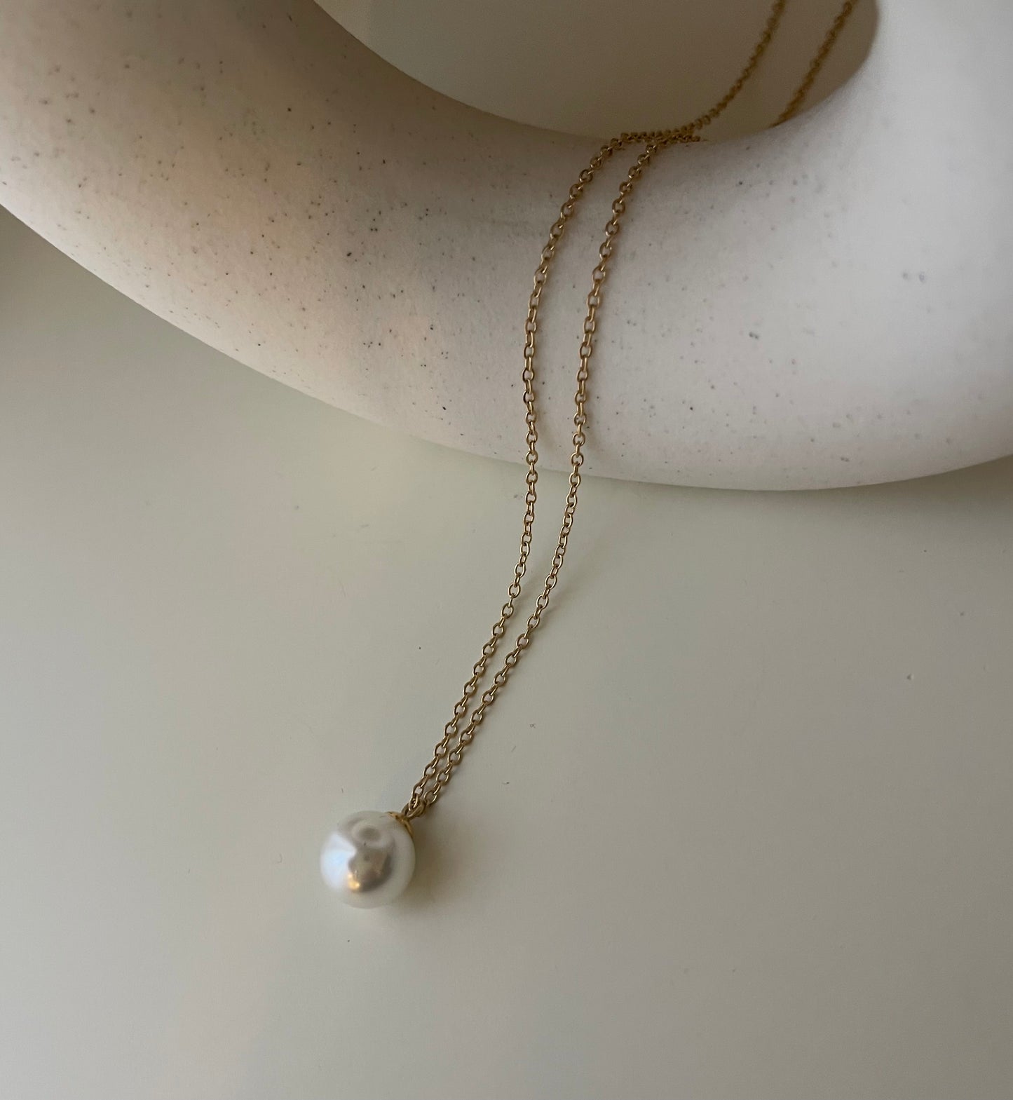 Collana Perla charm