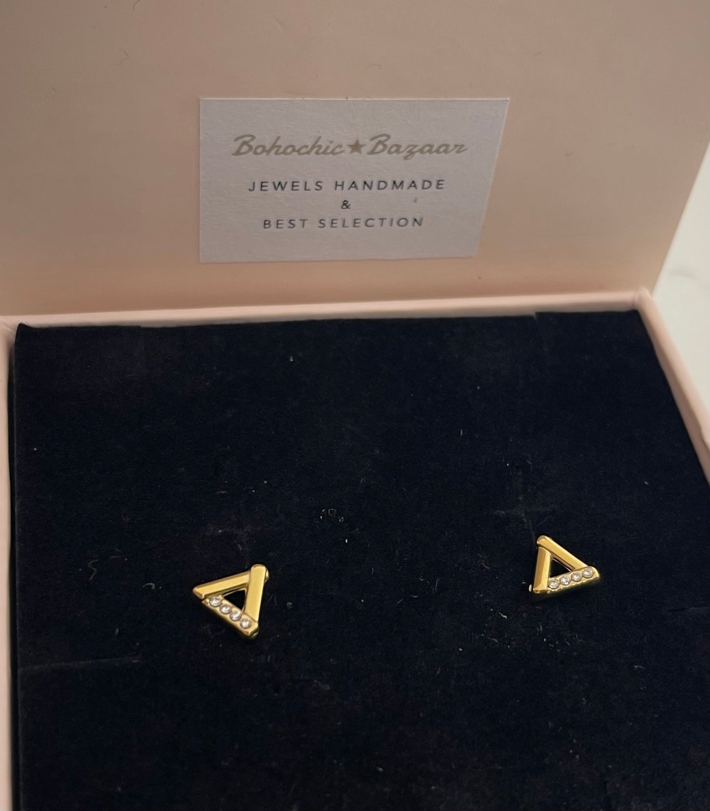 Bottoncini Gold Zirconati