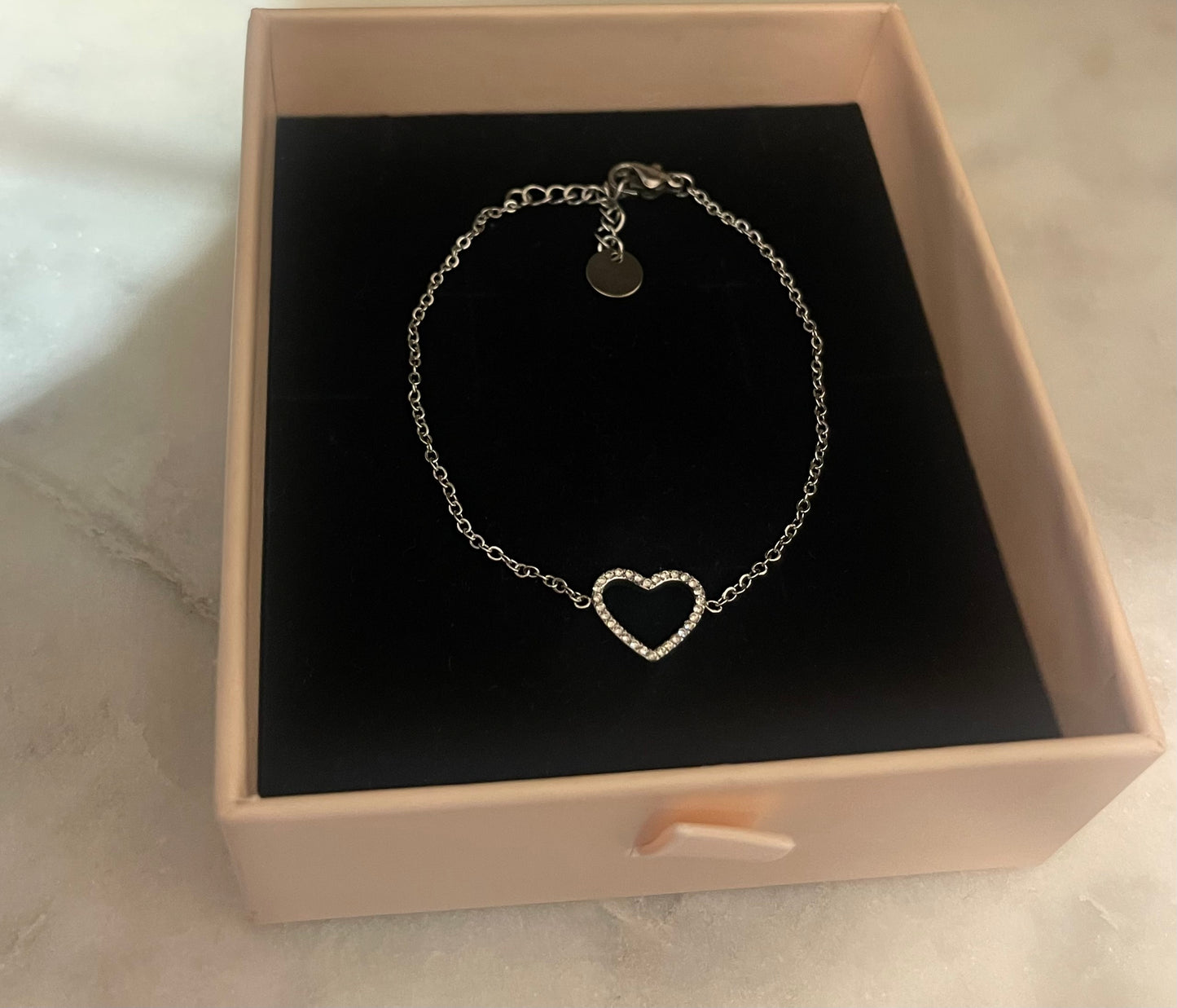 Braccialetto Cuore Zirconato