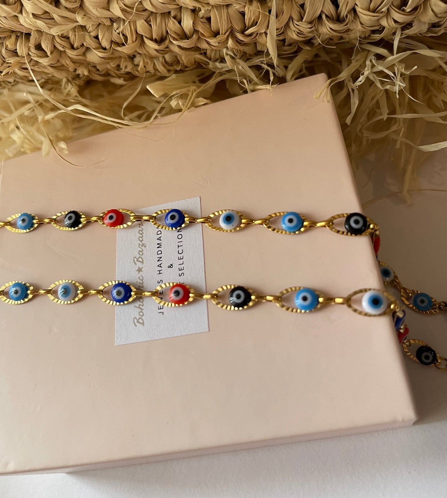 Evil eyes Gold Colors