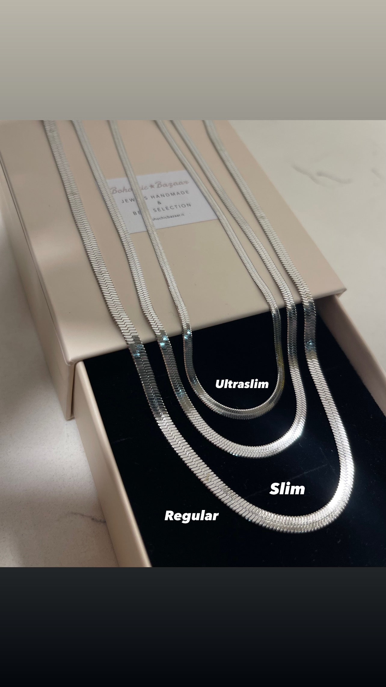 Collana SNAKE SILVER