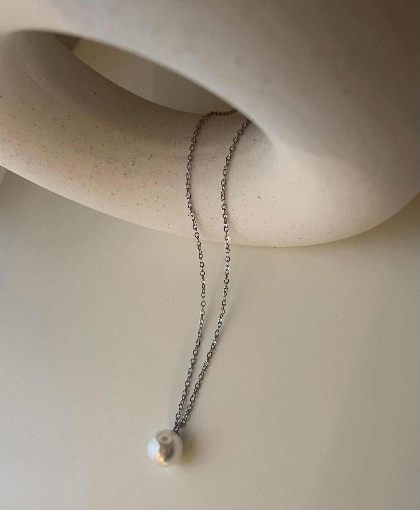 Collana Perla charm