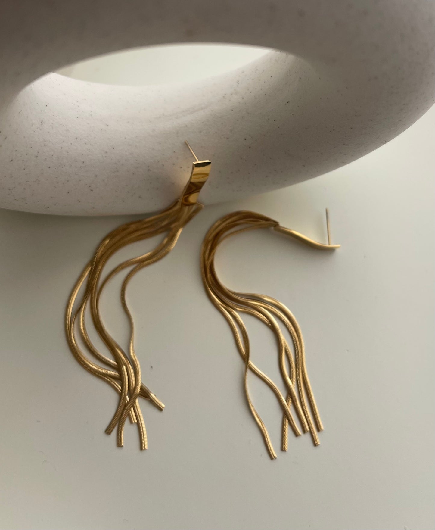 Gold Fringes Pendant
