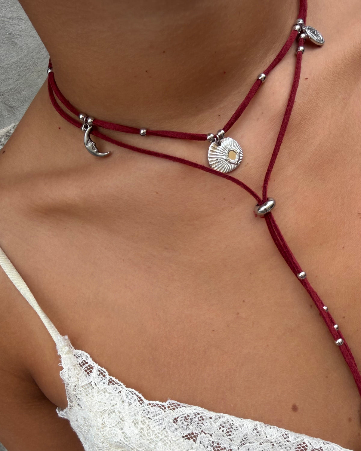 Choker ARIA Silver