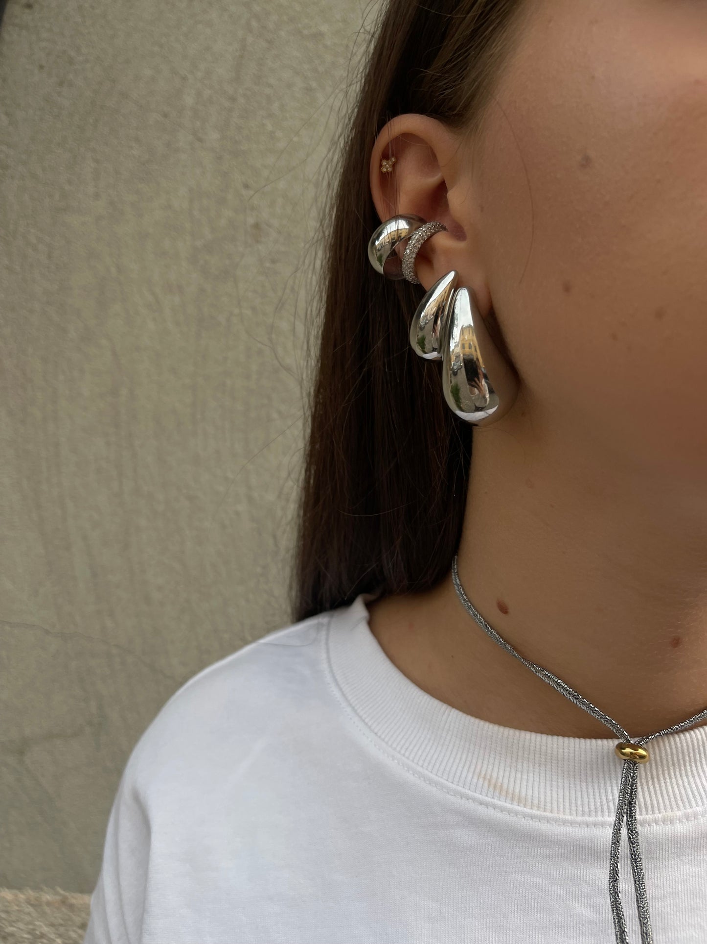 Orecchini GOCCIA HAILEY Silver