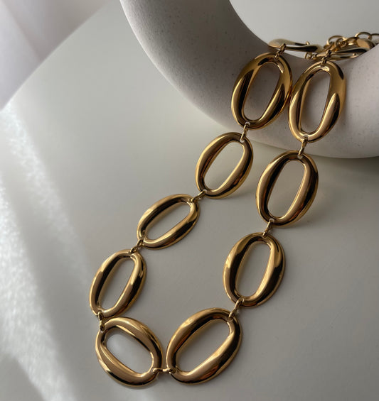Collier Oval Chain