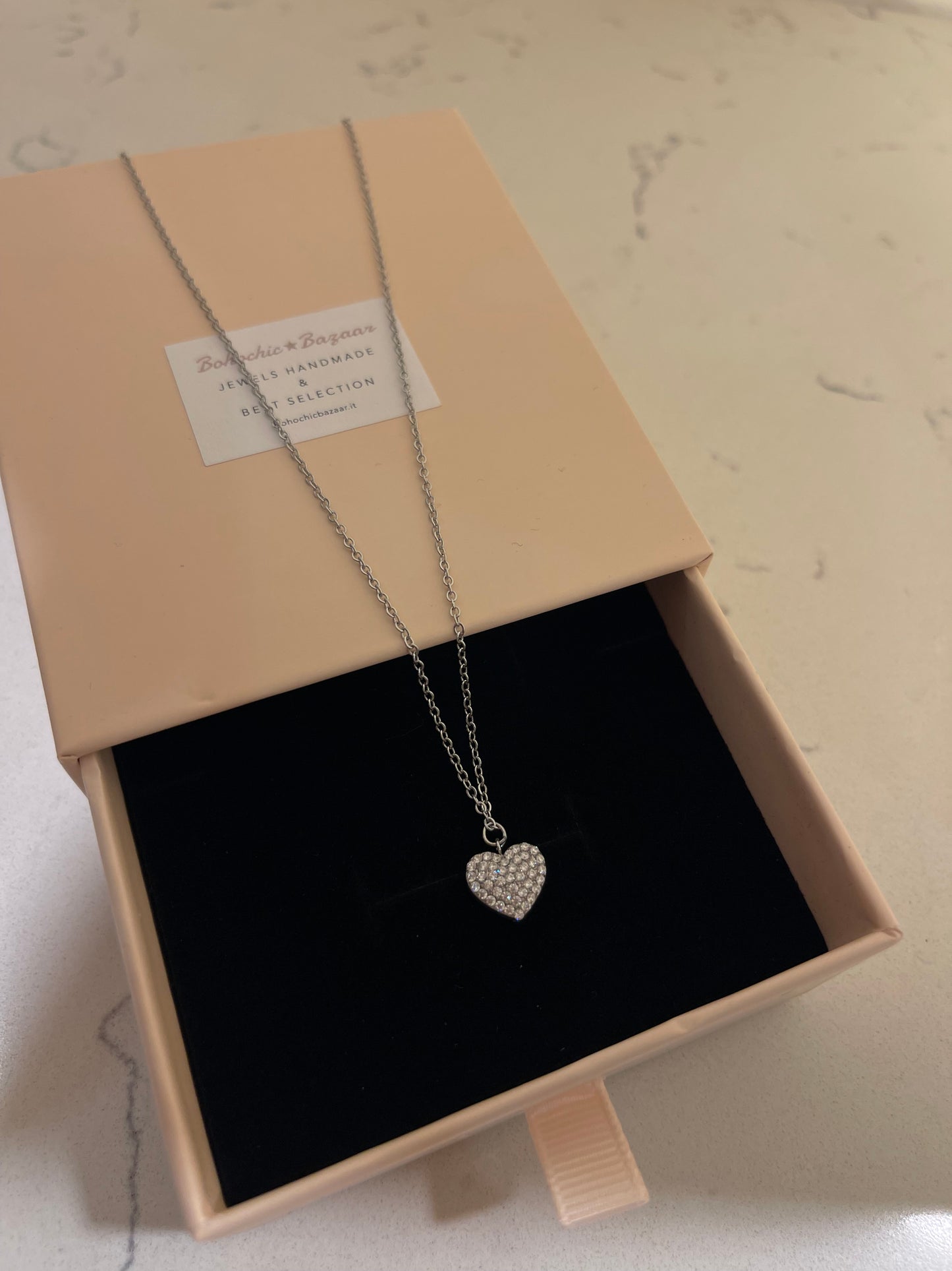 Collana Cuore Glimmering