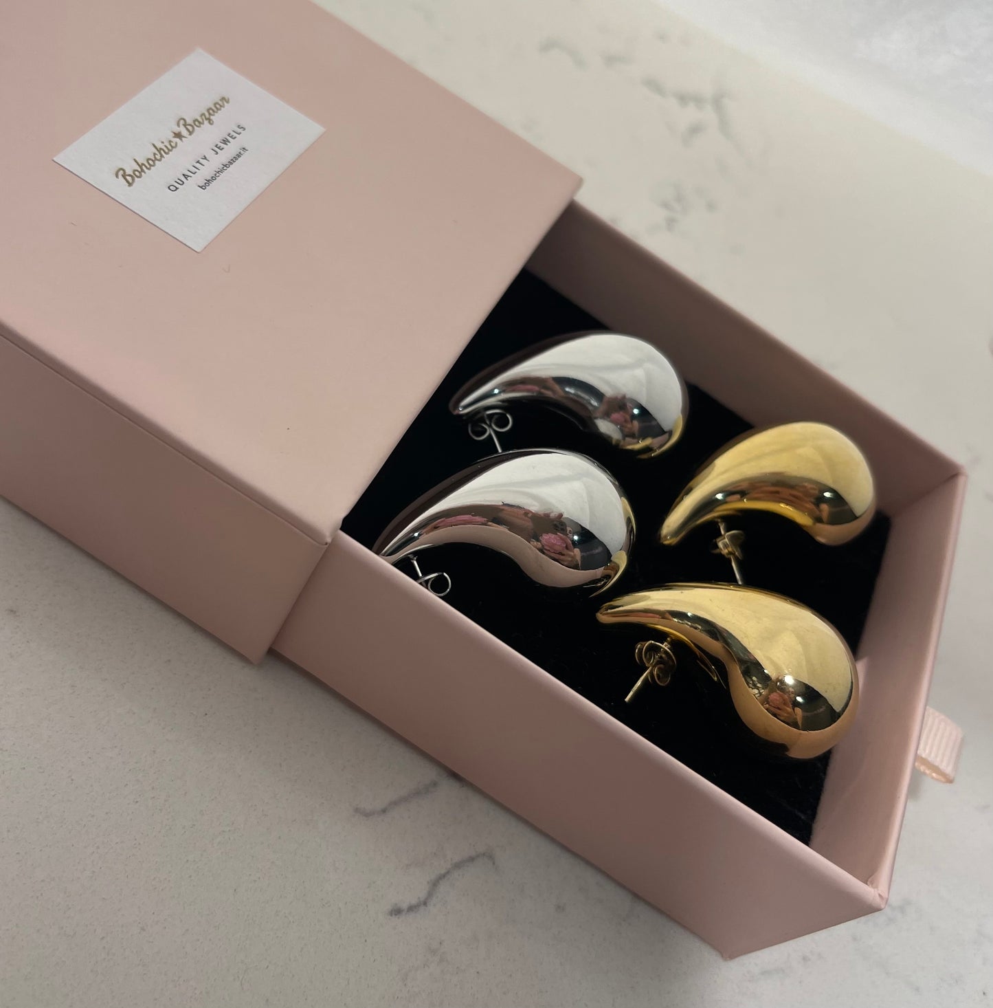 Orecchini GOCCIA HAILEY Silver