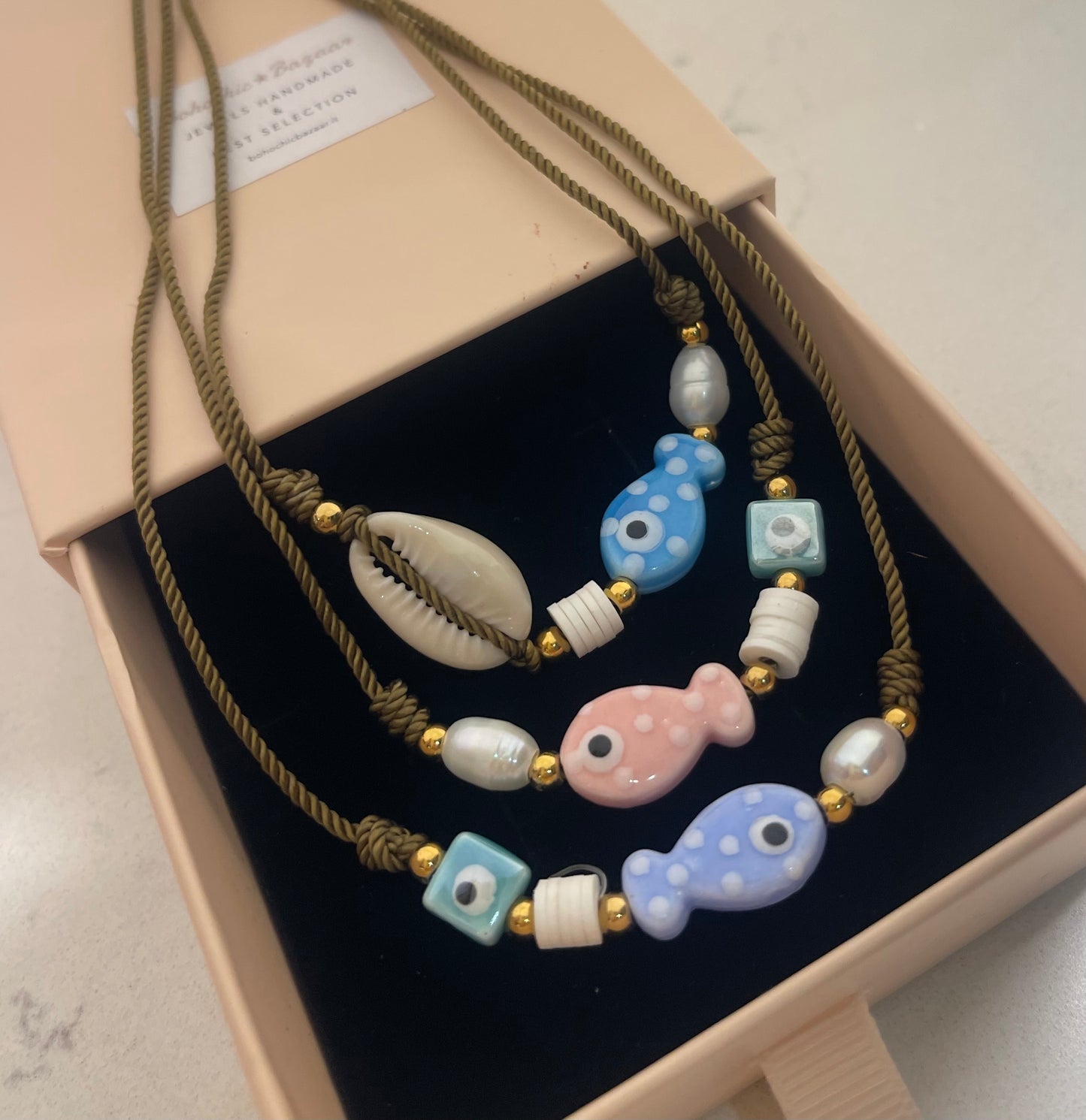 Collana Summerfish Olio