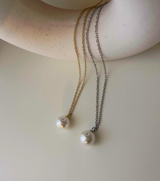 Collana Perla charm