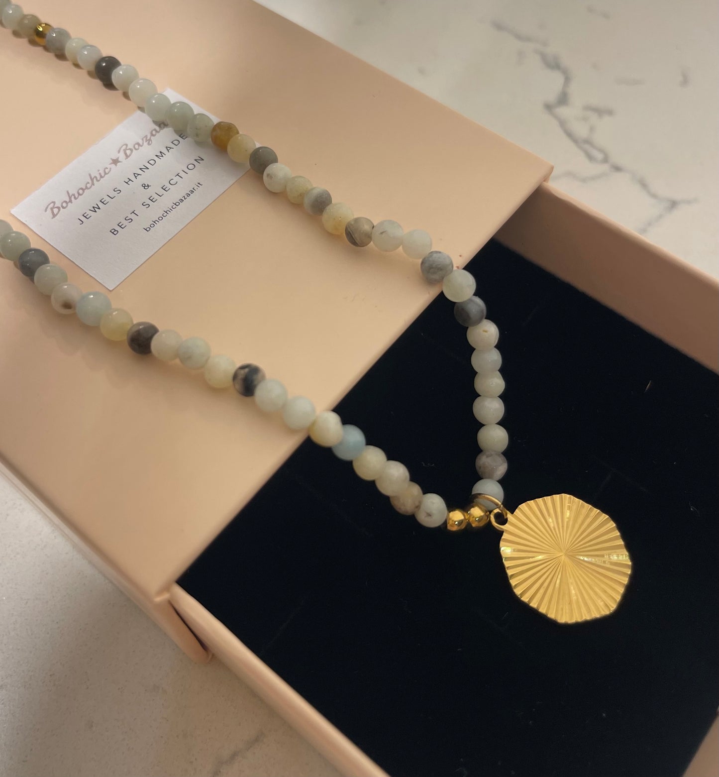 Collana pietra del Sole 🌞