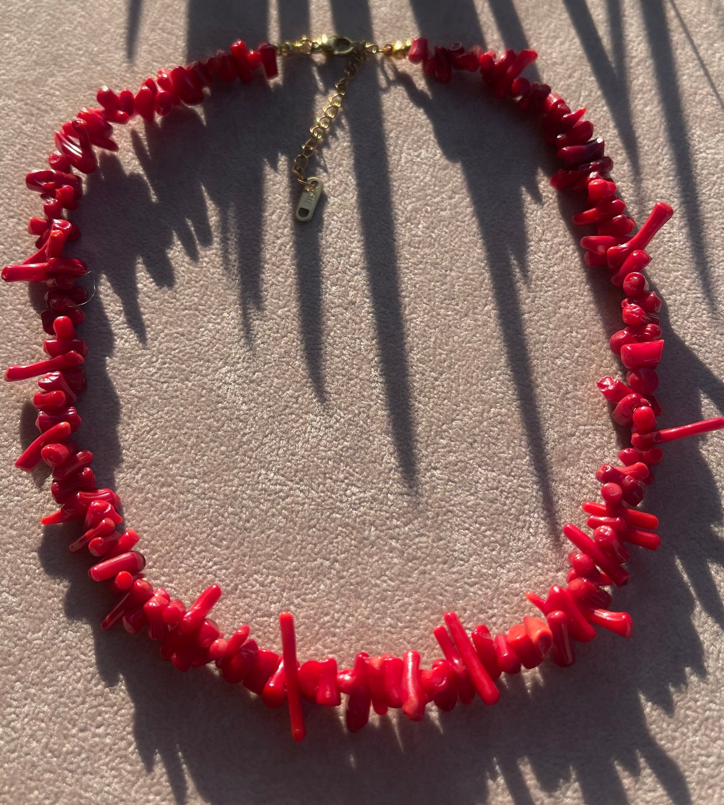 Collana Coralli Rossi