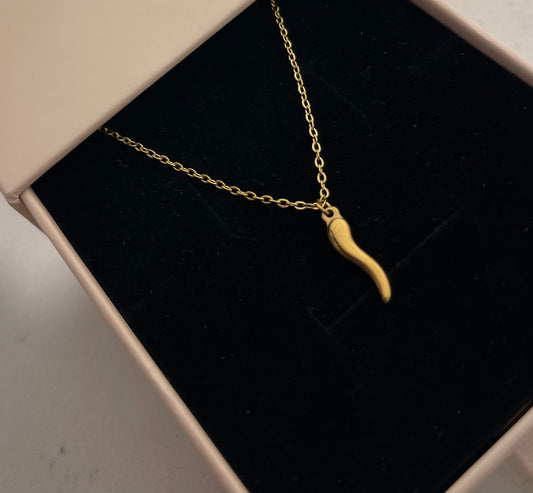 Collana Cornetto Gold