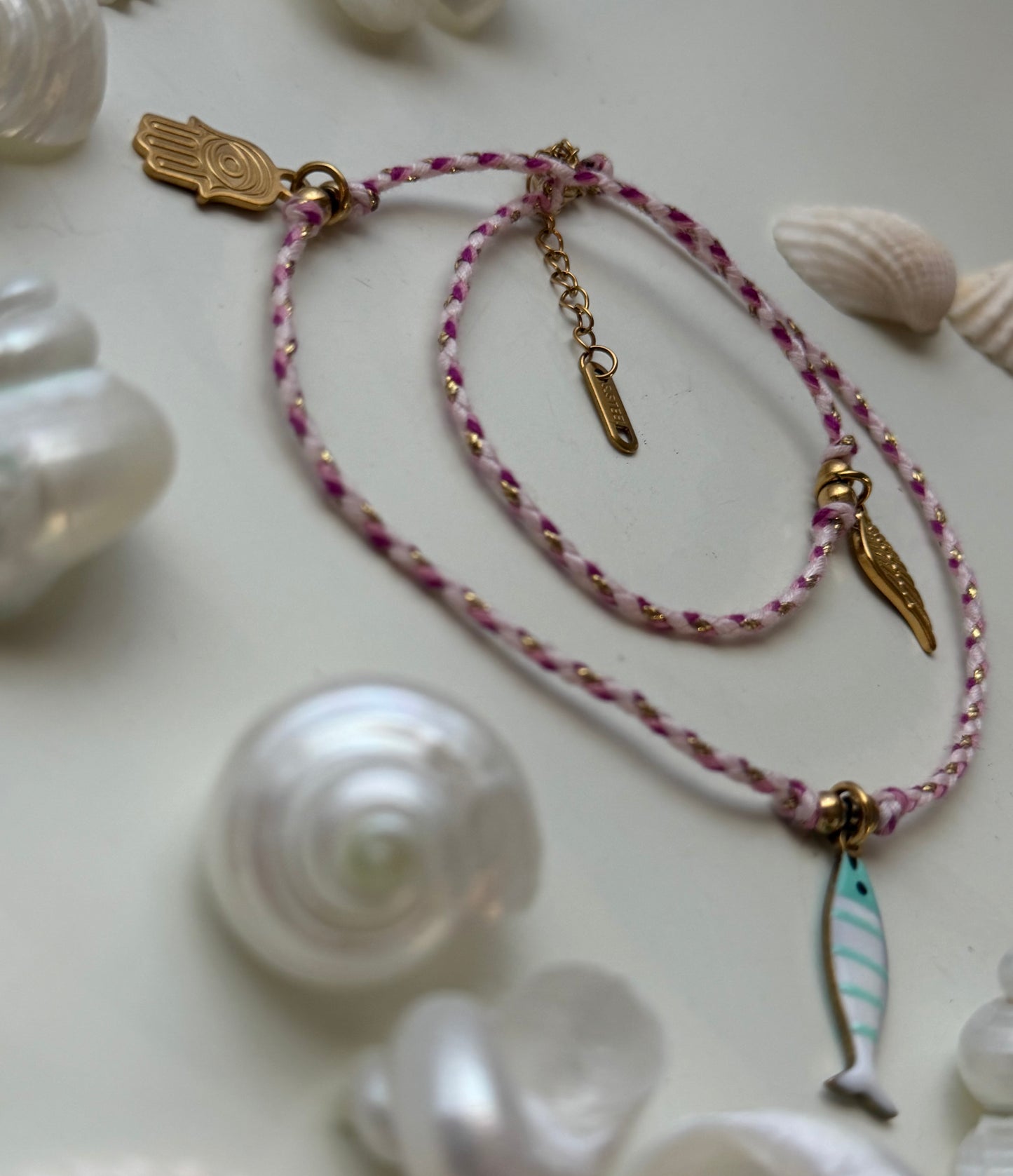 Collana BOHO GIPSY Rosa