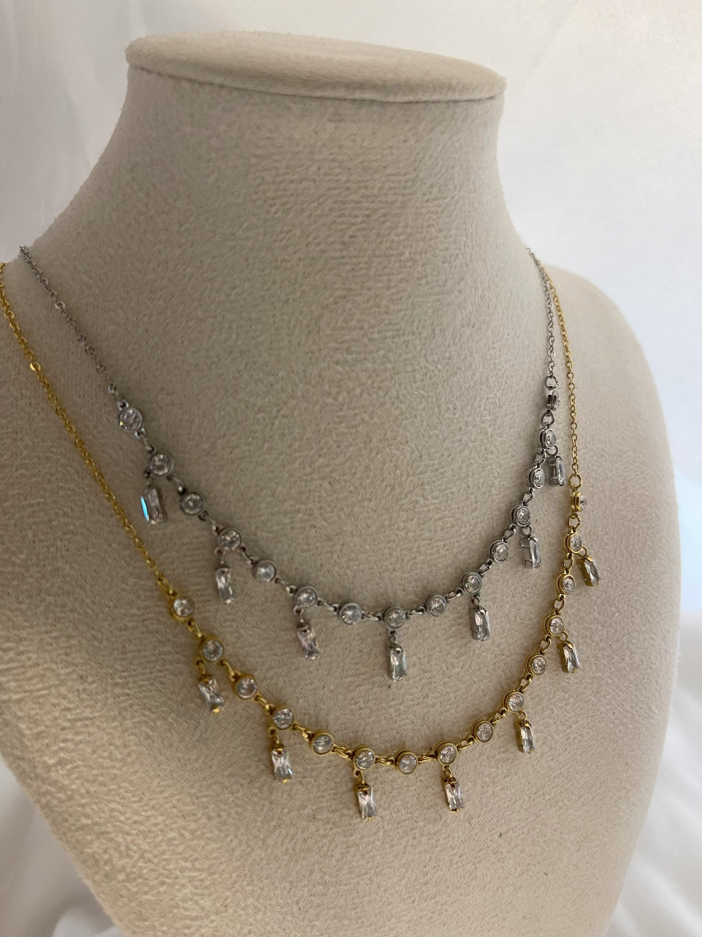 Collana Crystal Pendants