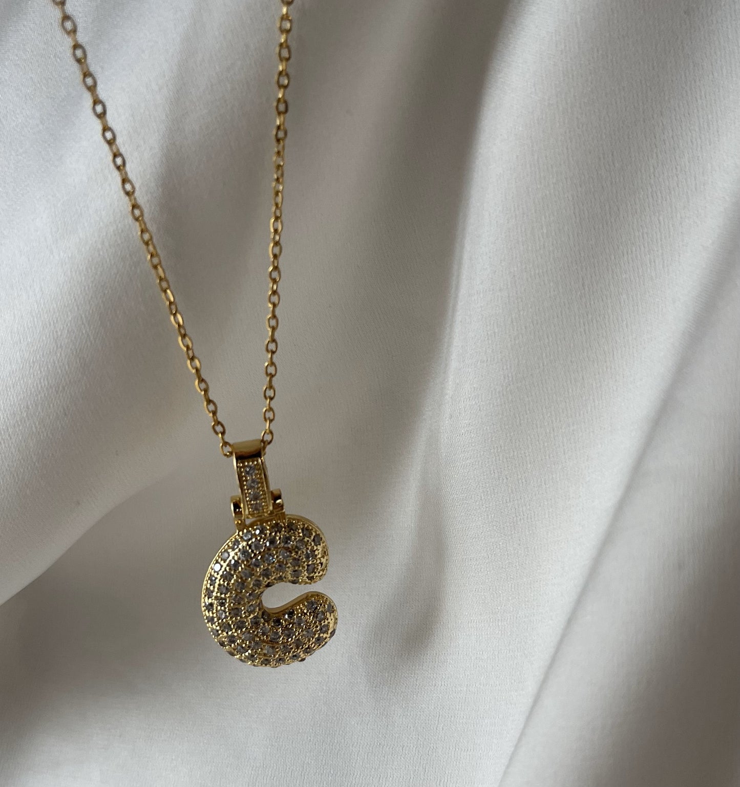 Collana Iniziale Glimmering GOLD