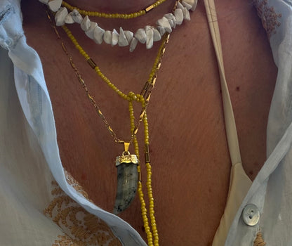 Exotic Chips Necklace
