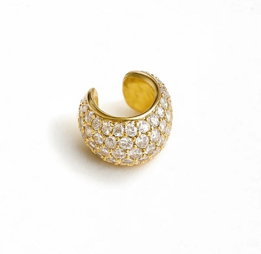 Earcuff Zircon Ball