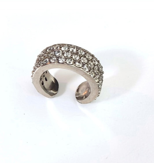 Earcuff Zircon Silver
